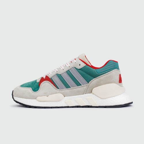 Кроссовки Adidas ZX 930 x EQT Grey / Green - арт. f-24364