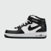 Кроссовки Nike Air Force 1 Mid x Stussy White Black