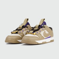 Кроссовки Nike Air Dunk Jumbo Beige White