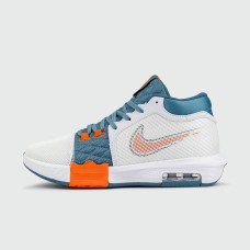 Кроссовки Nike LeBron Witness 8 White Blue
