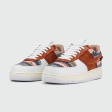 Кроссовки Nike Air Force 1 Low Cardigan White Brown