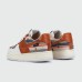 Кроссовки Nike Air Force 1 Low Cardigan White Brown - арт. f-24560