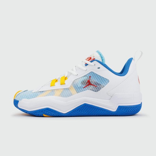 Кроссовки Jordan One Take 4 White Blue - арт. f-24620