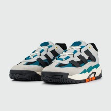 Кроссовки Adidas Niteball Grey Black / Green
