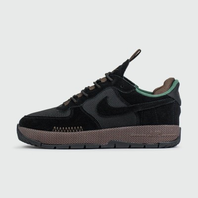 Кроссовки Nike Air Force 1 Wild Black Wmns - арт. f-24826