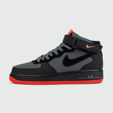 Кроссовки Nike Air Force 1 Grey / Red Ftwr.