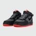 Кроссовки Nike Air Force 1 Grey / Red Ftwr. - арт. f-24831