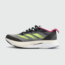 Кроссовки Adidas Adizero Boston 12 Black Green Red