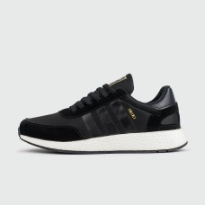 Кроссовки Adidas Iniki Runner Boost Black Bl.Stripes