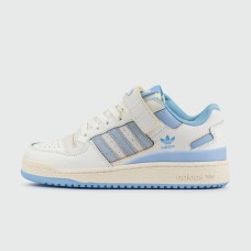 Кроссовки Adidas Forum Low White Sky Blue Wmns Кроссовки Adidas Forum Low White Sky Blue Wmns