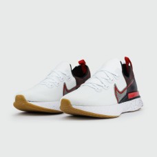 Кроссовки Nike React Infinity Run Flyknit White Red