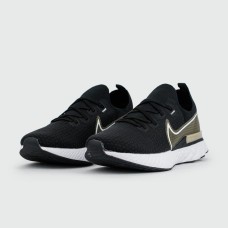 Кроссовки Nike React Infinity Run Flyknit Black Grey / White