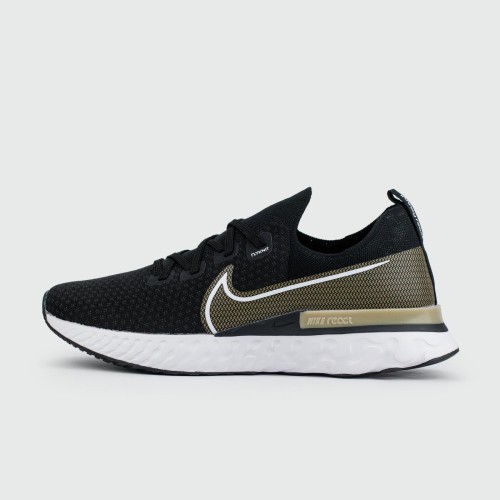Кроссовки Nike React Infinity Run Flyknit Black Grey / White - арт. f-25394