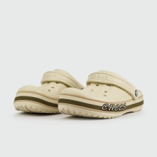Сабо CROCS Bayaband Cloc Beige Lines Wmns