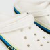 Сабо CROCS Bayaband Cloc White Blue Navy Lines