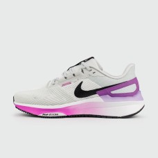 Кроссовки Nike Air Zoom Structure 25 White Purple Wmns