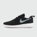 Кроссовки Nike Roshe Run Black / White Wmns