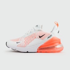 Кроссовки Nike Air Max 270 Orange White Wmns