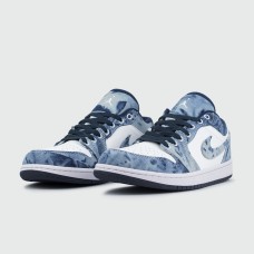Кроссовки Nike Air Jordan 1 Low Washed Denim Wmns