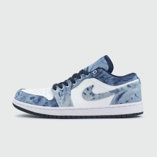 Кроссовки Nike Air Jordan 1 Low Washed Denim Wmns