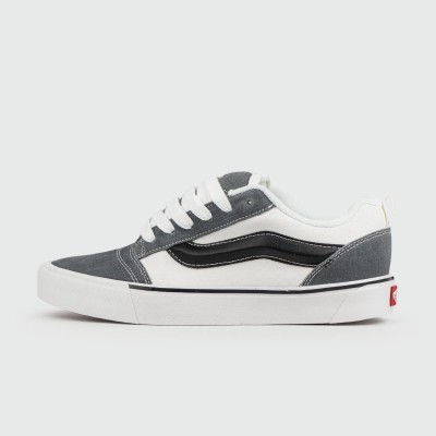 Кеды Vans Knu Skool Grey White Black