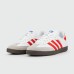Кроссовки Adidas Samba OG White Red Str. - арт. f-25564