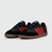 Кроссовки Adidas Samba OG Black Red Str. - арт. f-25566