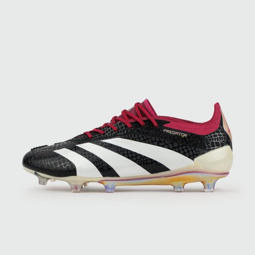 Бутсы Adidas Predator Elite FG Black Bordeaux - арт. f-25574