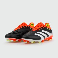 Бутсы Adidas Predator Elite FG Black Orange