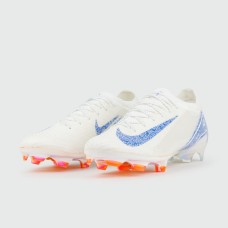 Бутсы Nike Air Zoom Mercurial Vapor XVI Elite FG White Blue