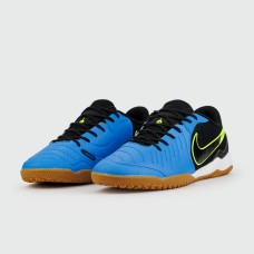Футзалки Nike Tiempo Legend 10 Academy Ic Black Blue