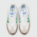 Кроссовки Adidas Samba OG White Green new - арт. f-25616