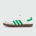 Кроссовки Adidas Samba OG White Green new - арт. f-25616