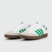 Кроссовки Adidas Samba OG White Green new - арт. f-25616