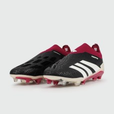 Бутсы Adidas Predator Elite LL FG Black Bordeaux