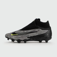 Бутсы Nike Gripknit Phantom GX Elite Dynamic Fit Fg Grey Black