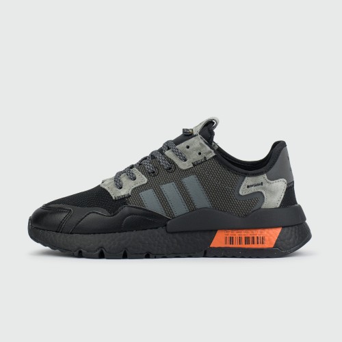 Кроссовки Adidas Nite Jogger Black / Grey Wmns - арт. f-25667