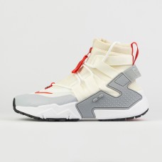 Кроссовки Nike Air Huarache Gripp L.Grey / Red Wmns.