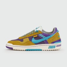 Кроссовки Union LA x Nike Field General Yellow Purple