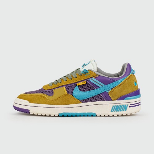 Кроссовки Union LA x Nike Field General Yellow Purple - арт. f-25711