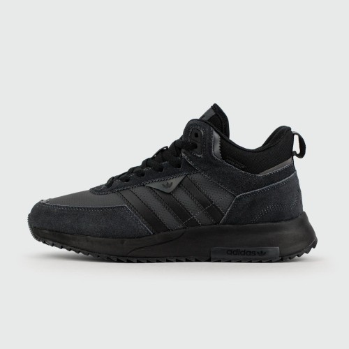 Кроссовки Adidas Retropy F2 Mid Black with Fur - арт. f-25722