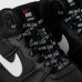 Кроссовки Nike Air Force 1 Mid Black / Wh. Sw. with Fur - арт. f-25723