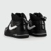 Кроссовки Nike Air Force 1 Mid Black / Wh. Sw. with Fur