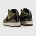 Кроссовки Nike Air Force 1 Mid Olive / Brown with Fur - арт. f-25725