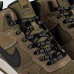Кроссовки Nike Air Force 1 Mid Olive / Brown with Fur
