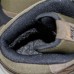 Кроссовки Nike Air Force 1 Mid Olive / Brown with Fur