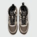 Кроссовки Nike Air Force 1 Mid L.Grey / D.Grey with Fur - арт. f-25726