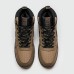 Кроссовки Nike Air Force 1 Mid Brown / Black with Fur - арт. f-25727