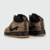 Кроссовки Nike Air Force 1 Mid Brown / Black with Fur - арт. f-25727