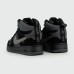 Кроссовки Nike Air Force 1 Mid Black / Grey with Fur - арт. f-25728
